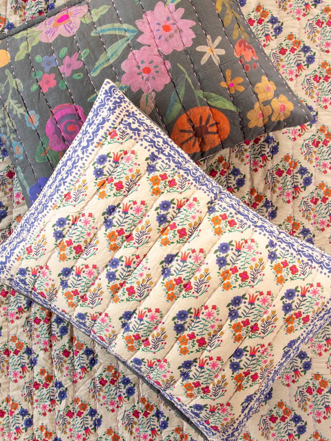 Bungalow Reversible Cotton Euro Sham Product Image