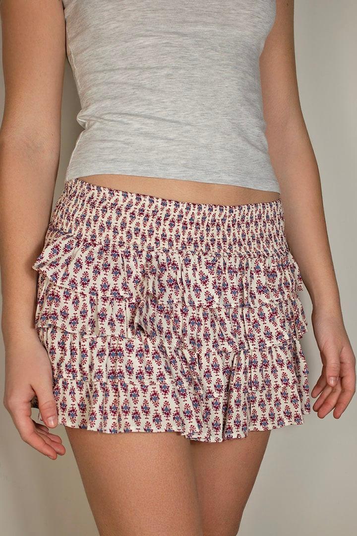 Mini ruffle skort Product Image