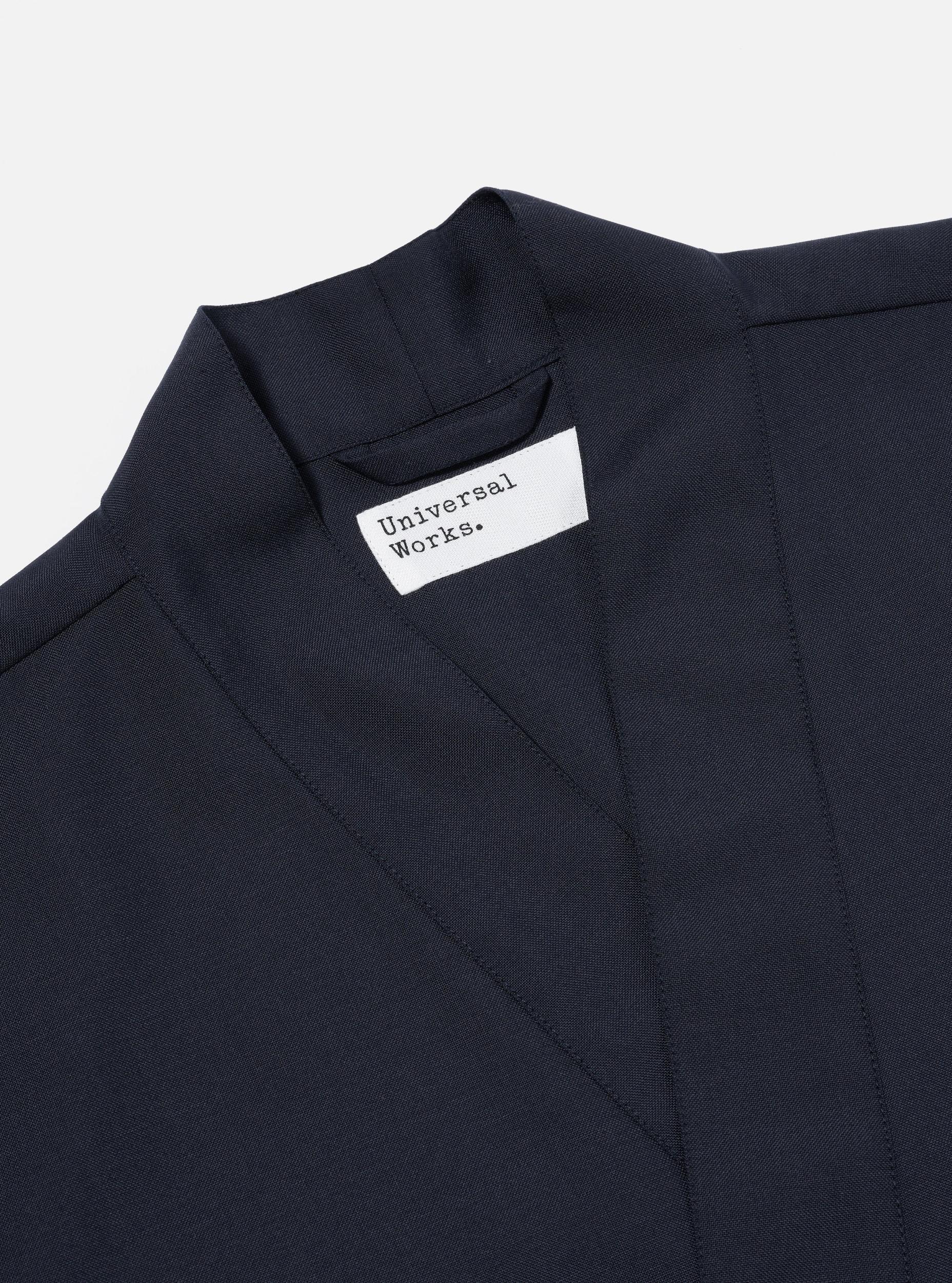 Navy Tropical Suiting Kyoto Work Jacket Product Image