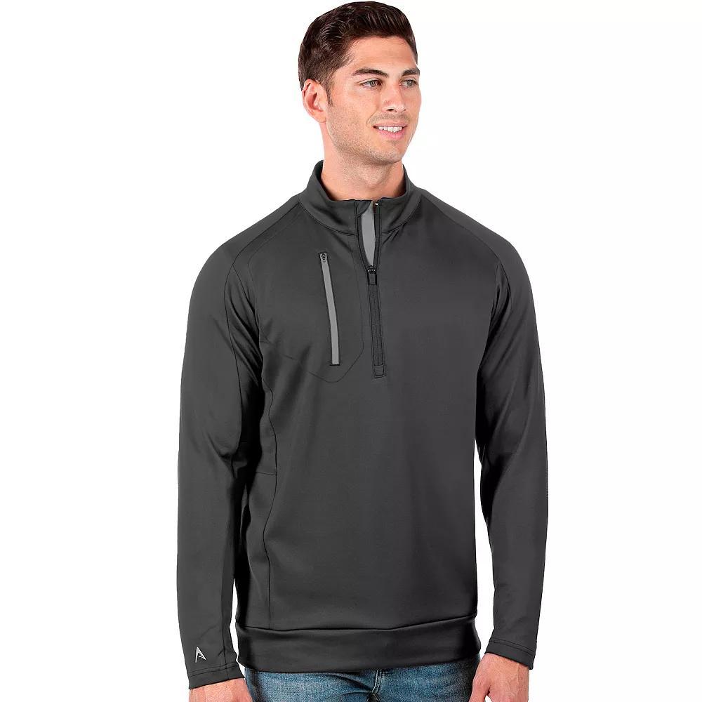 Mens Antigua Generation 1/2 Zip Pullover, Men's, Size: Large, Green Product Image
