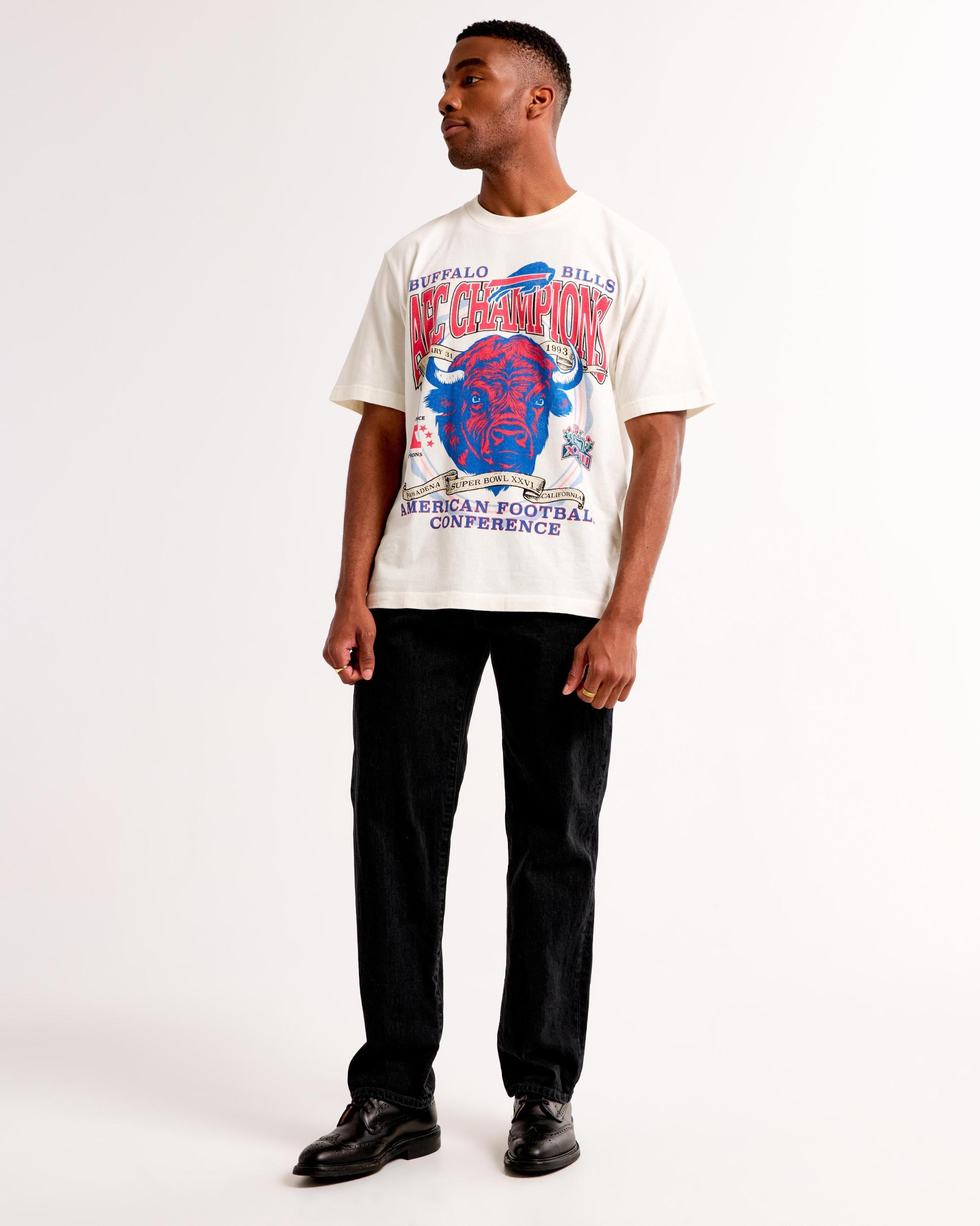 Buffalo Bills Vintage-Inspired Graphic Tee Product Image
