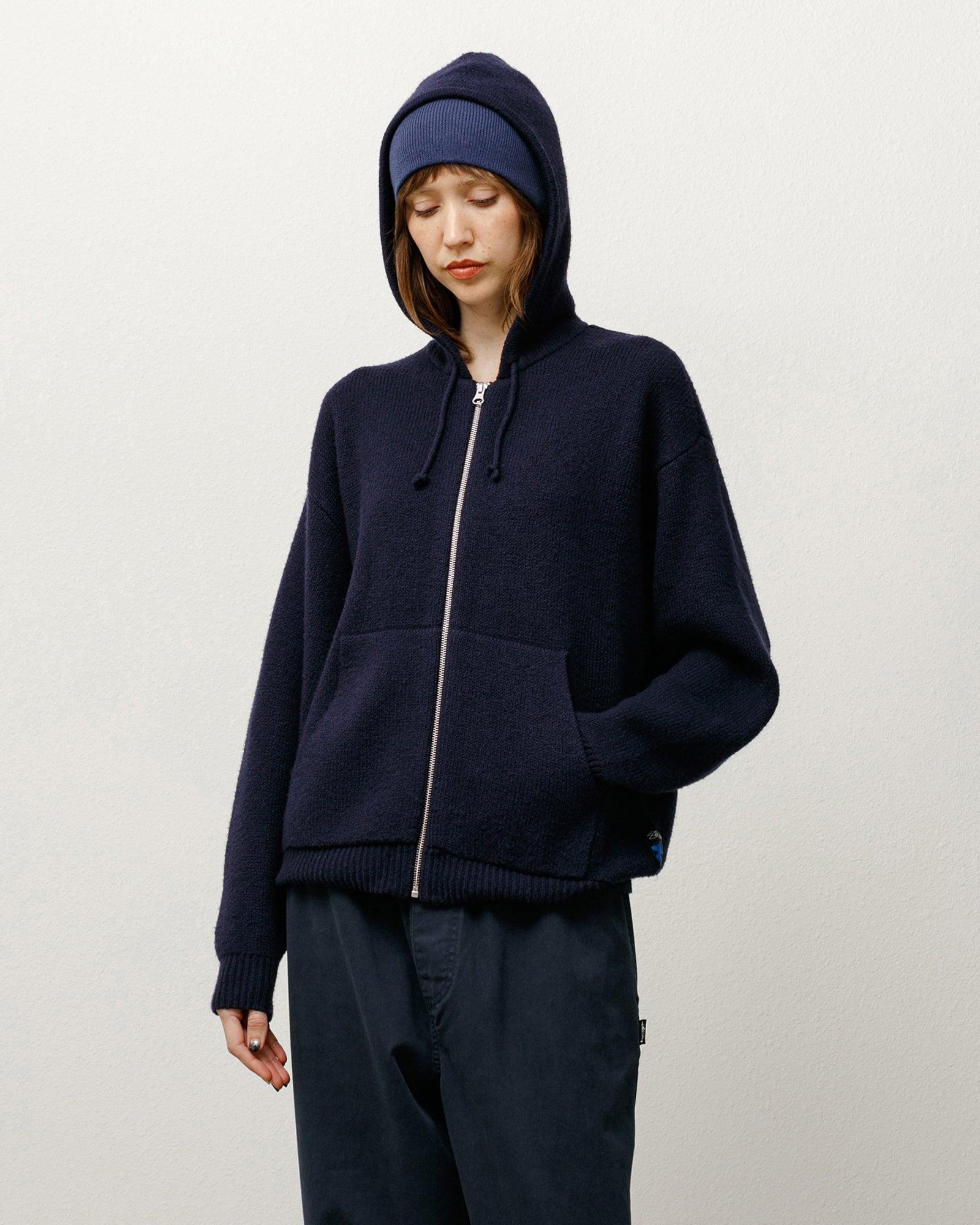 HOODED ZIP SWEATER Male Product Image