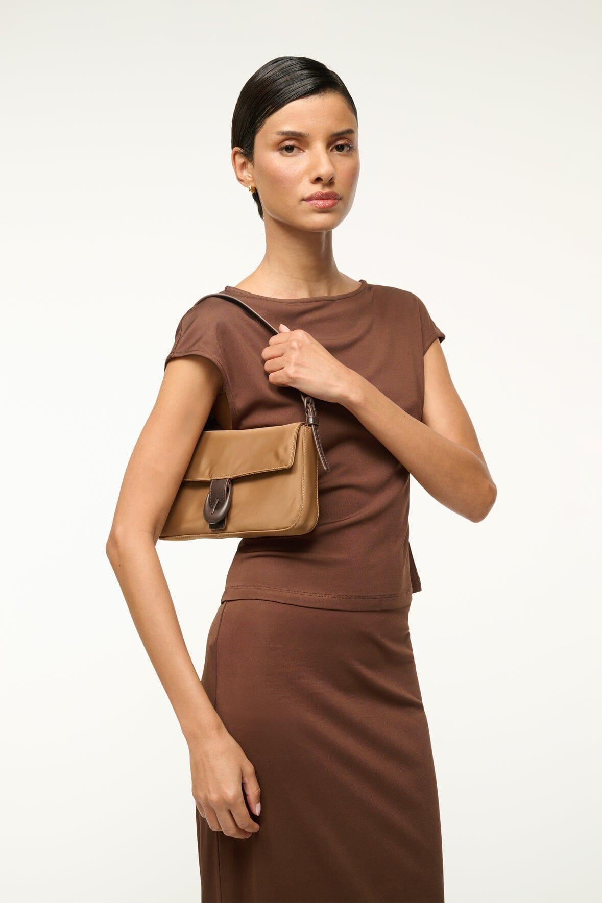 HARLOW BAG | CAMEL NYLON Product Image