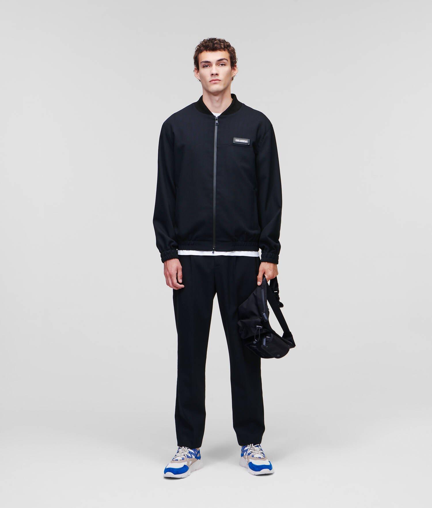 TAILORED PANTS WITH ZIPPED POCKETS Product Image