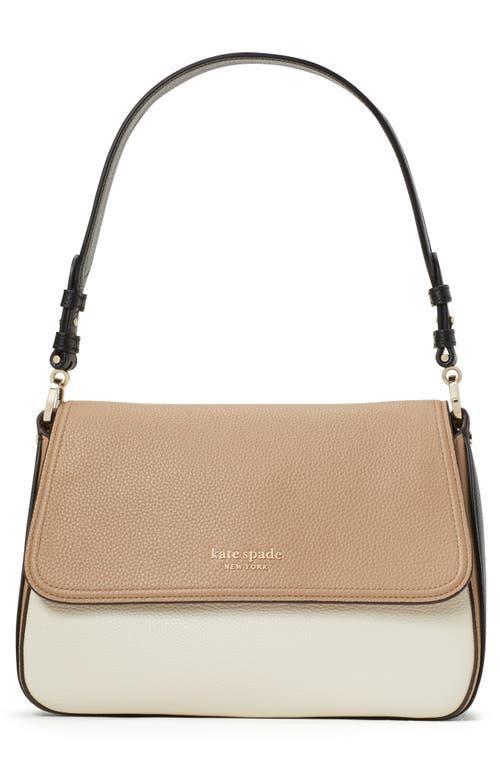kate spade new york Colorblock Pebble Leather Medium Convertible Shoulder Bag Product Image