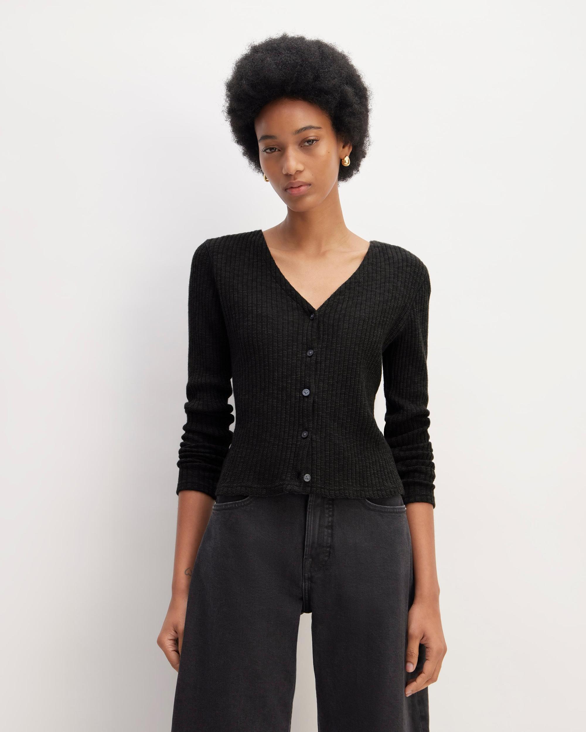 Womens Cozy Rib Cardigan by Everlane Product Image