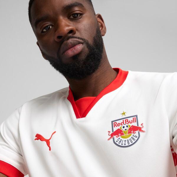 PUMA RB Salzburg 24/25 Men's Replica Home Soccer Jersey in White/Red Product Image