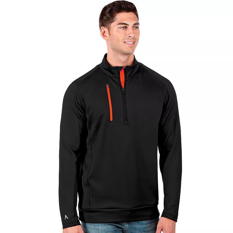 Mens Antigua Generation 1/2 Zip Pullover, Men's, Size: Large, Green Product Image
