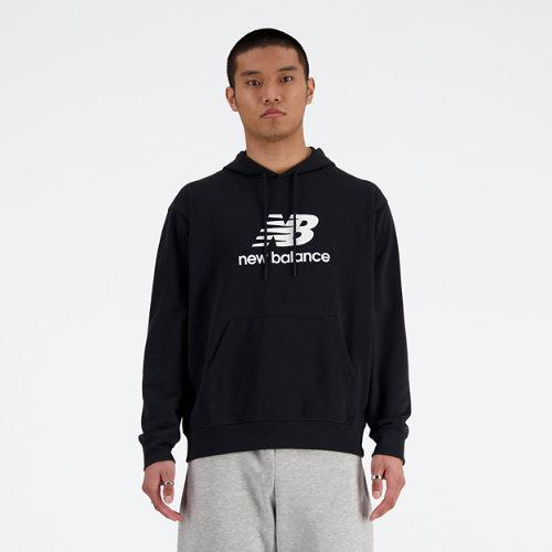 New Balance New Balance Men's Sport Essentials French Terry Logo Hoodie (Athletic Grey) Men's Clothing Product Image