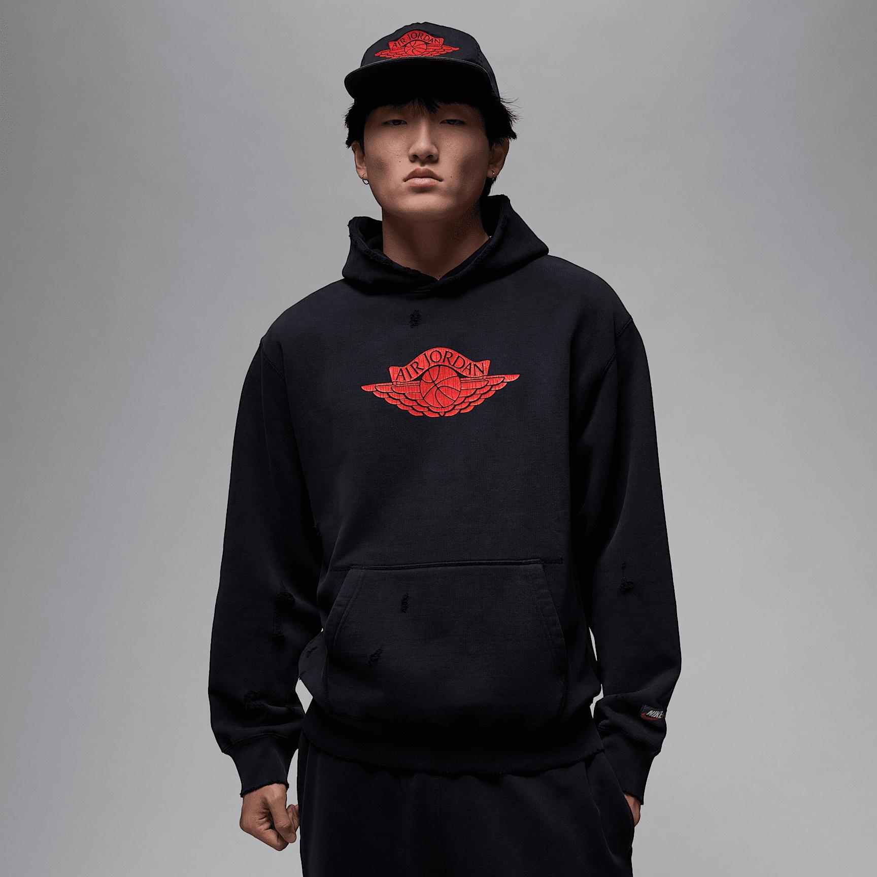 Men's Jordan Rare Air Fleece Pullover Hoodie Product Image