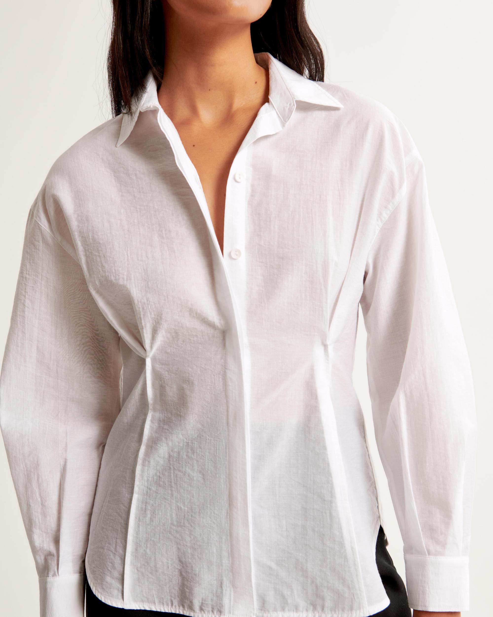 Pintuck Poplin Shirt Product Image