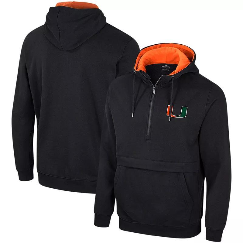 Men's Colosseum Navy Virginia Cavaliers Team Half-Zip Pullover Hoodie, Size: 2XL, Blue Product Image