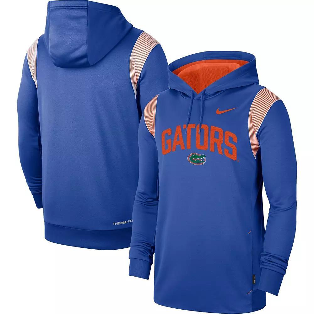 Men's Nike Royal Florida Gators 2022 Game Day Sideline Performance Pullover Hoodie, Size: Large, Blue Product Image