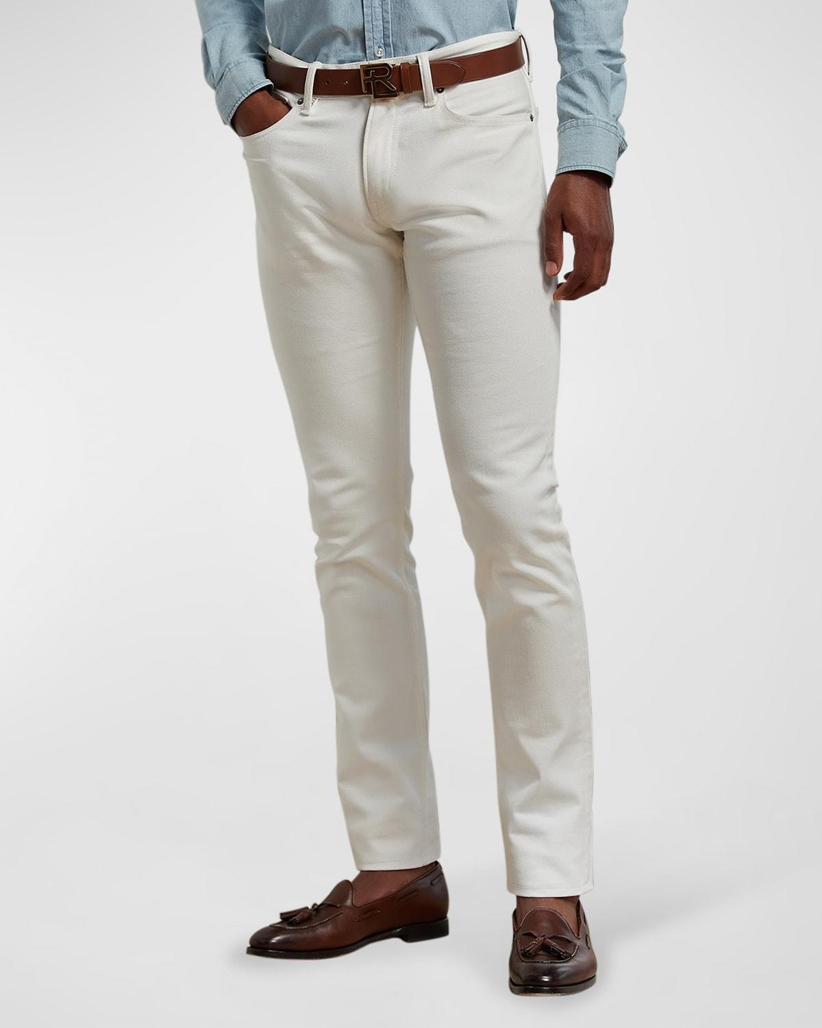 Mens 5-Pocket Japanese Denim Jeans Product Image