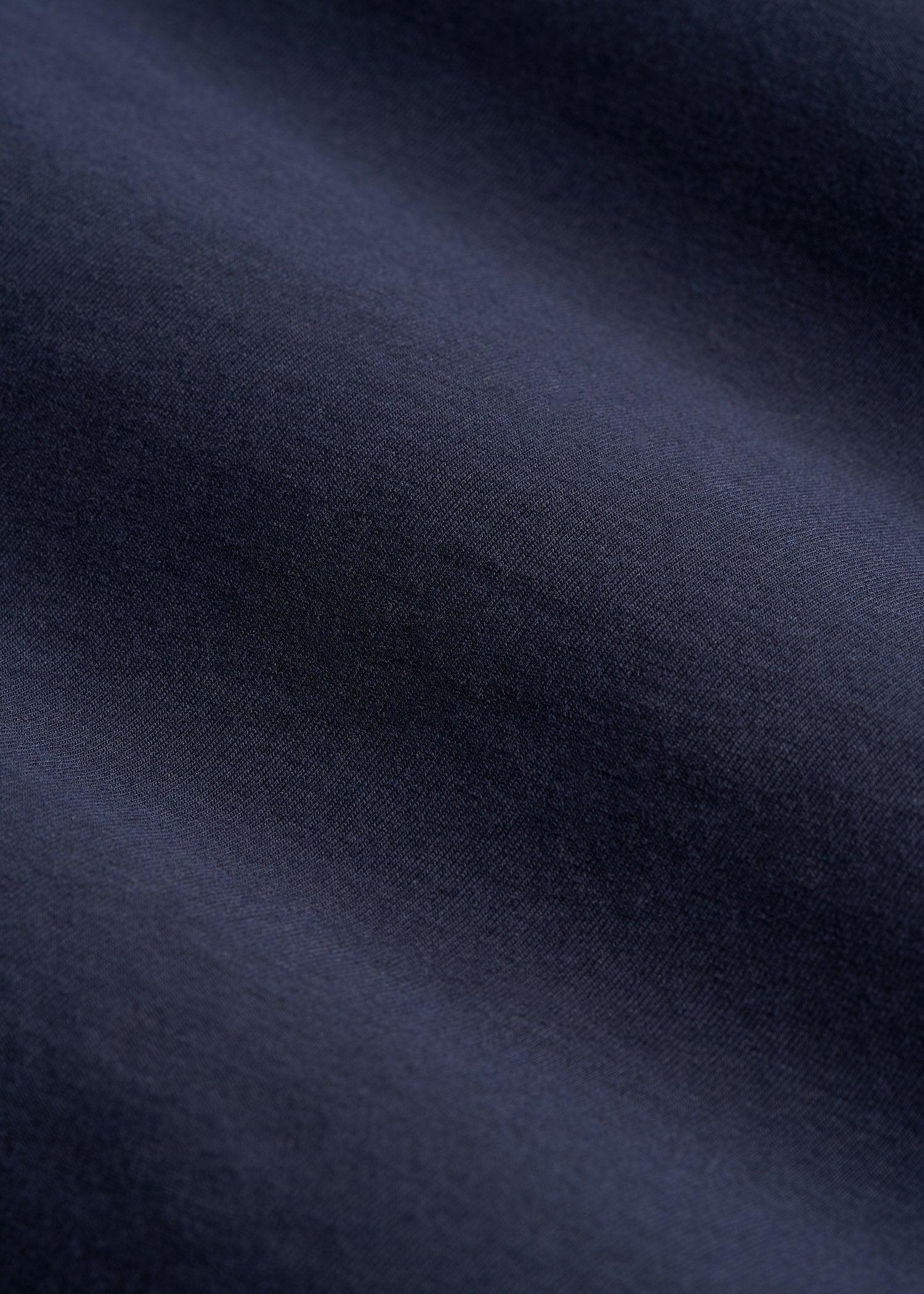 The Essential MODERN-FIT Crewneck Tee for Tall Men in True Navy Product Image