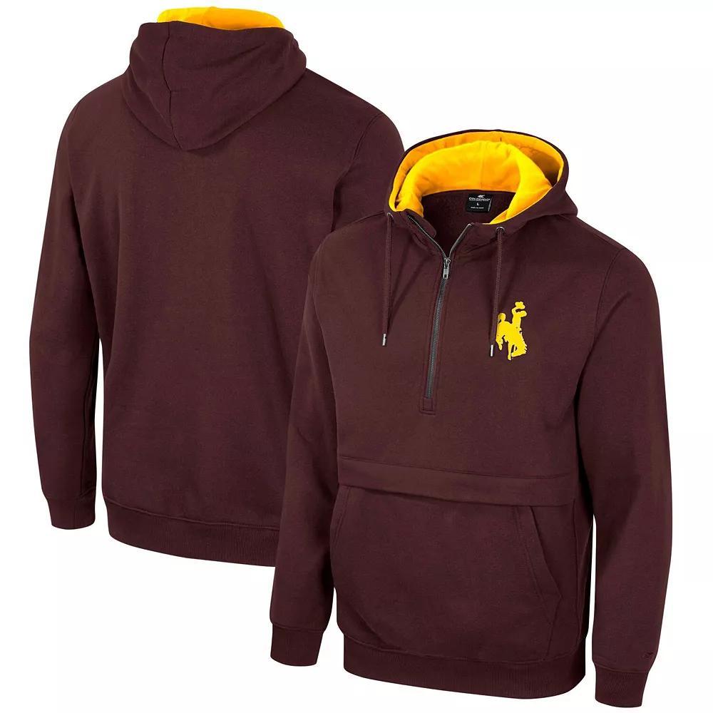 Men's Colosseum Royal Florida Gators Half-Zip Hoodie, Size: Medium, Blue Product Image