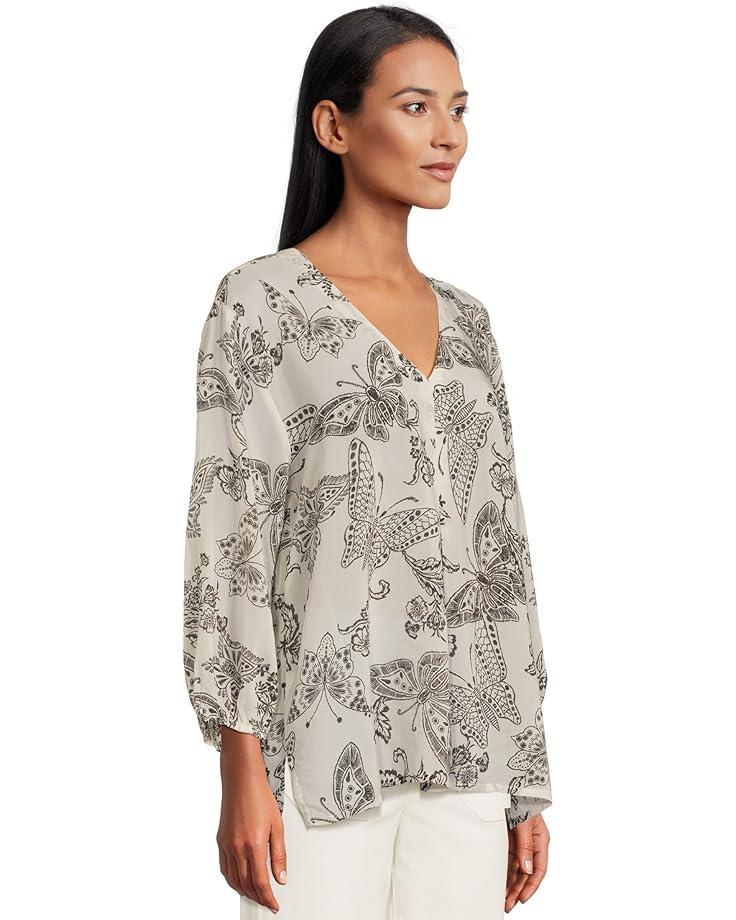 The Janie Favorite Fitted Elbow Sleeve Tee- Sydnee Product Image
