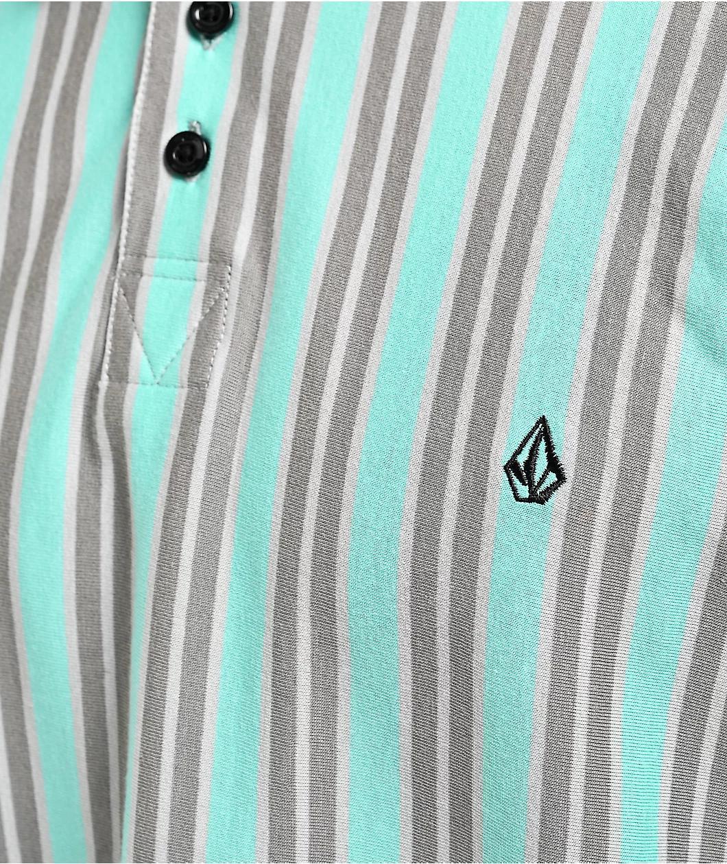 Volcom Stricker Stone Moonbeam Polo Shirt Product Image