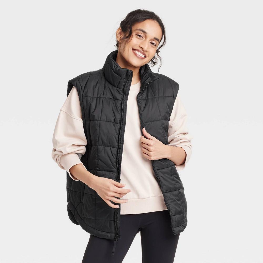 Women's Quilted Puffer Vest - JoyLab™ Product Image