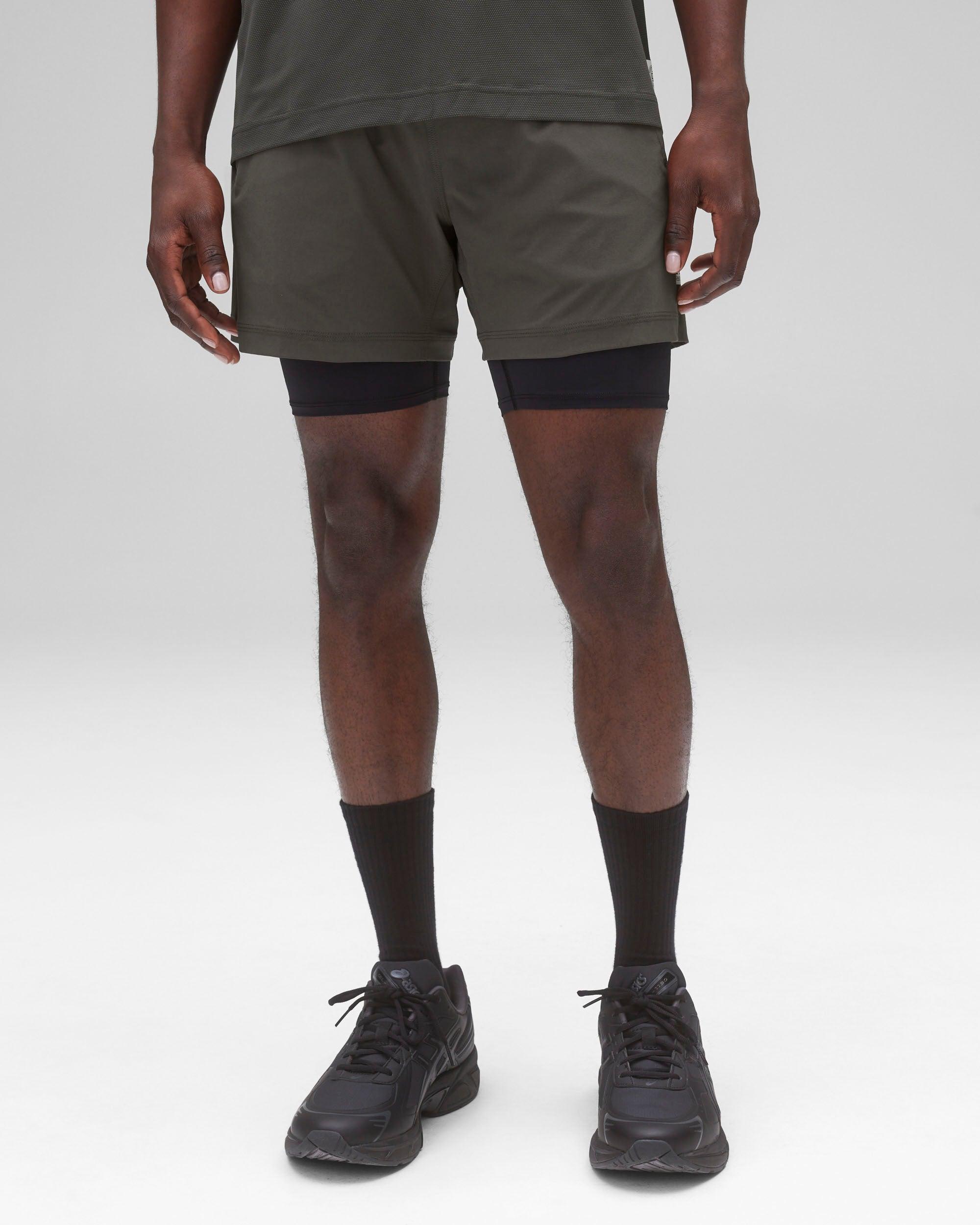 4-Way Stretch Nylon Combo Standard Training Short 5" - Vault Male Product Image