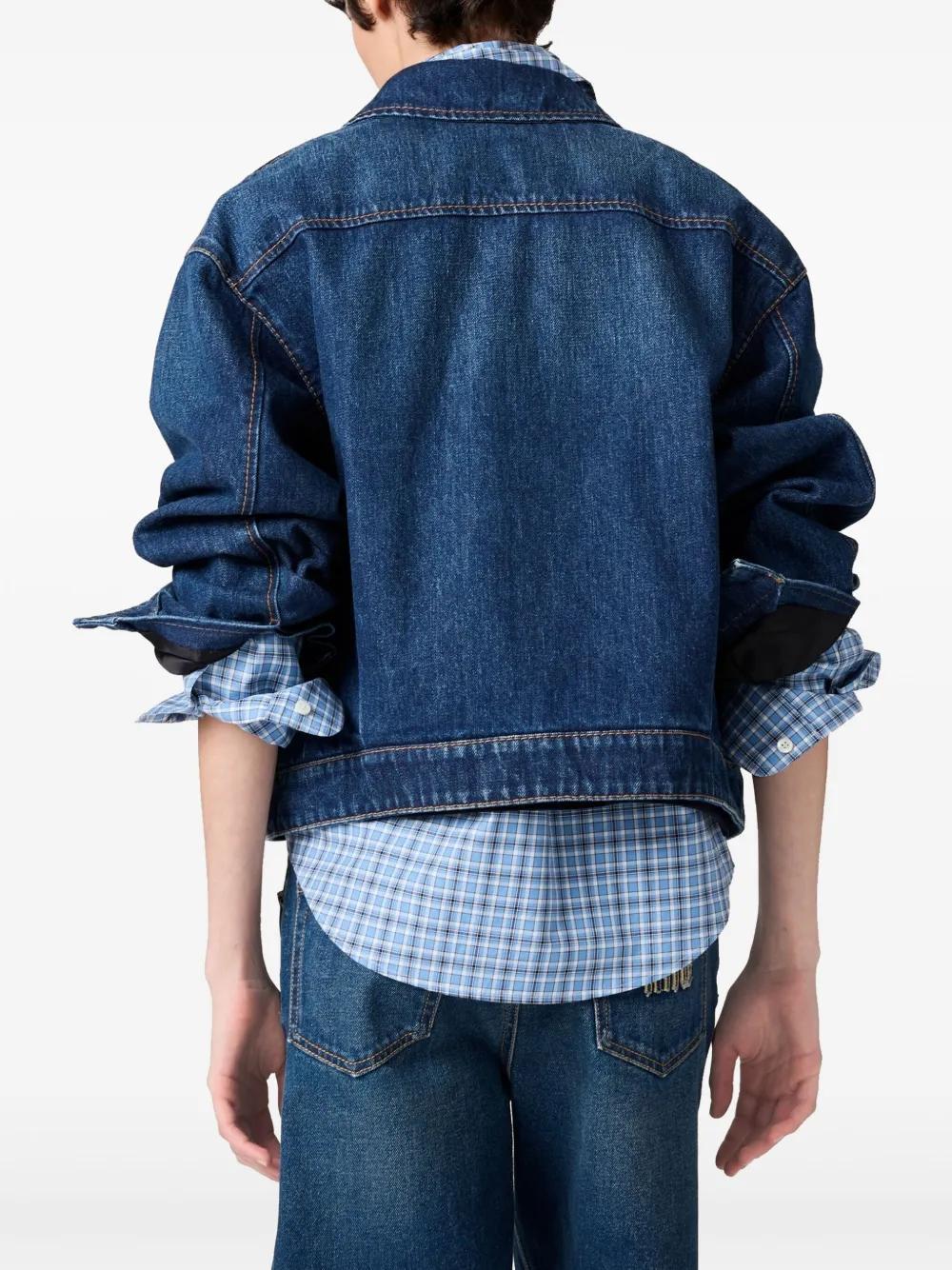 denim trucker jacket Product Image