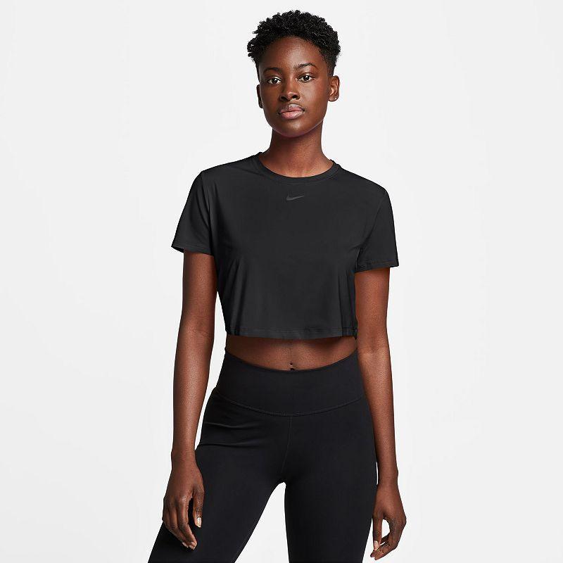 Nike One Classic Women's Dri-FIT Short-Sleeve Cropped Top Product Image