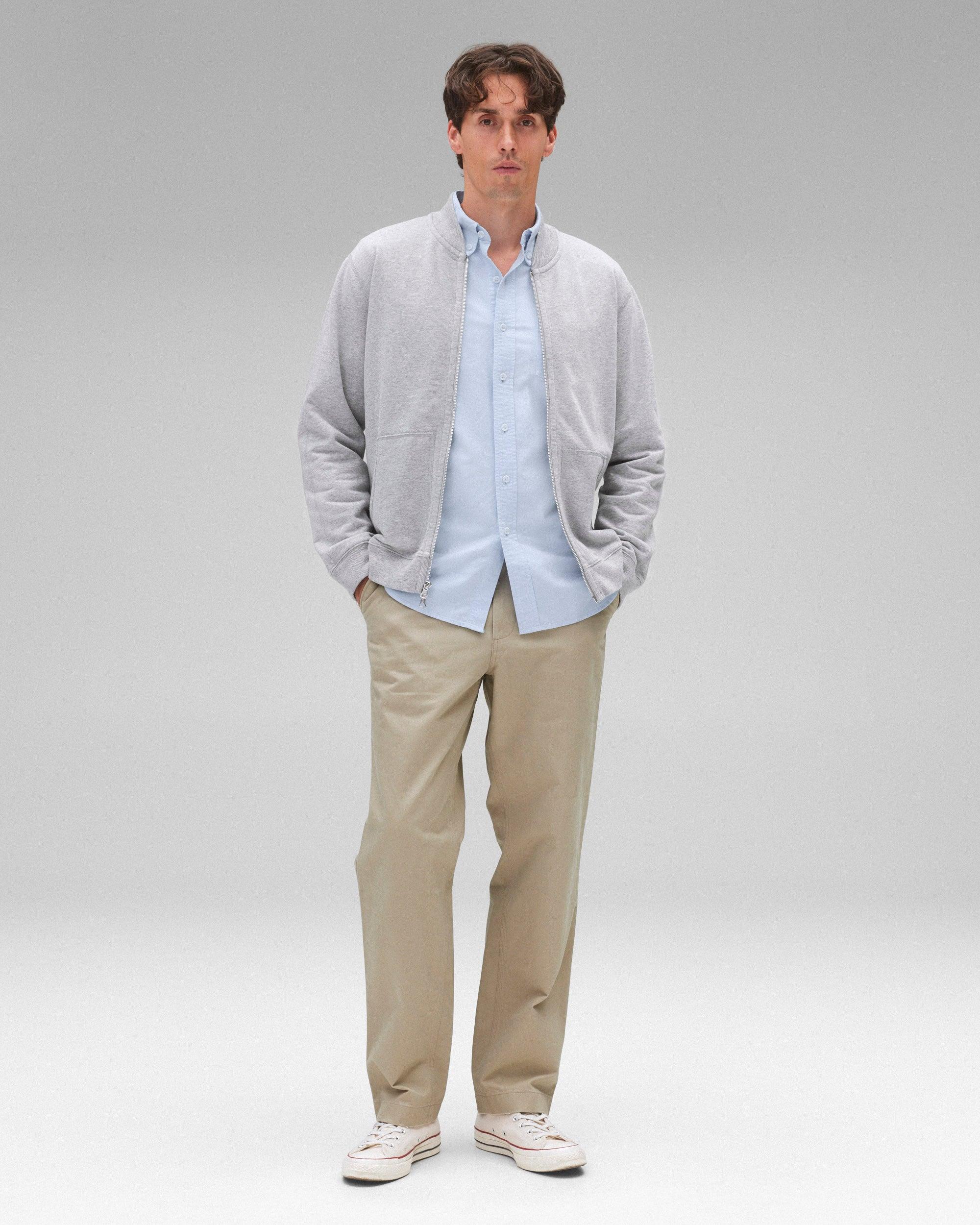 Midweight Terry Standard Zip Bomber Male Product Image