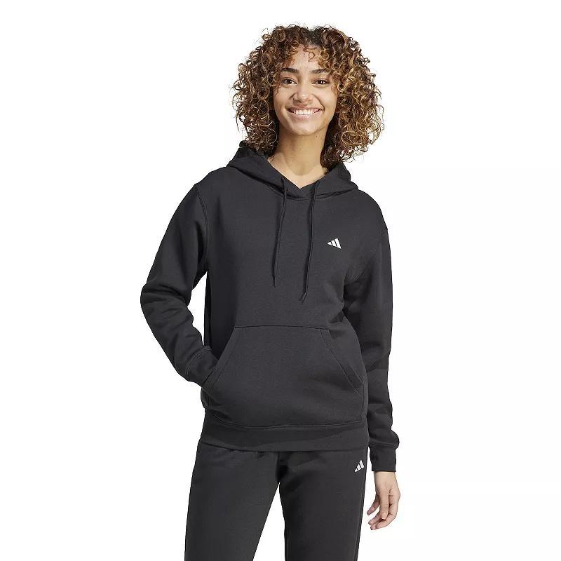 Women's adidas Essentials Feel Cozy Sportswear Hoodie, Size: XS, Black Product Image