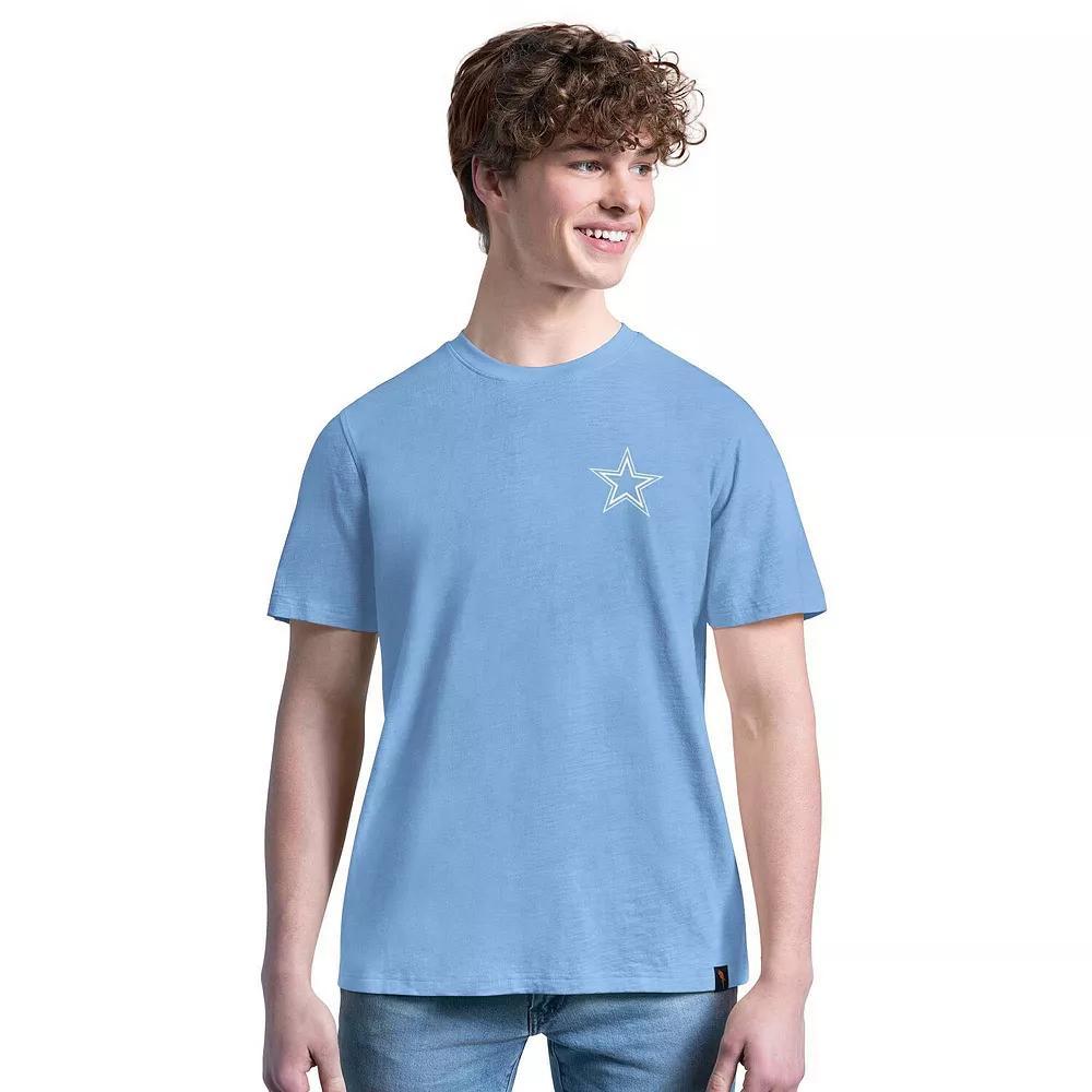Men's Margaritaville  Light Blue Dallas Cowboys Waitin' For Gametime T-Shirt, Size: 2XL Product Image