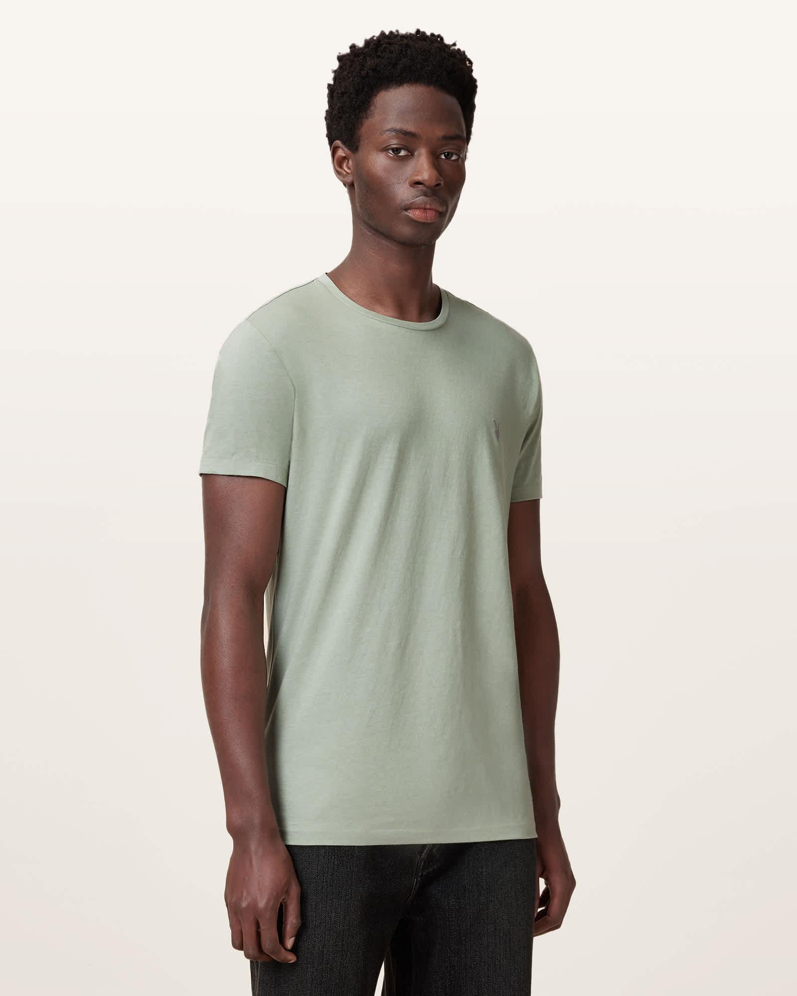 Tonic Crew Neck Slim Ramskull T-Shirt Product Image