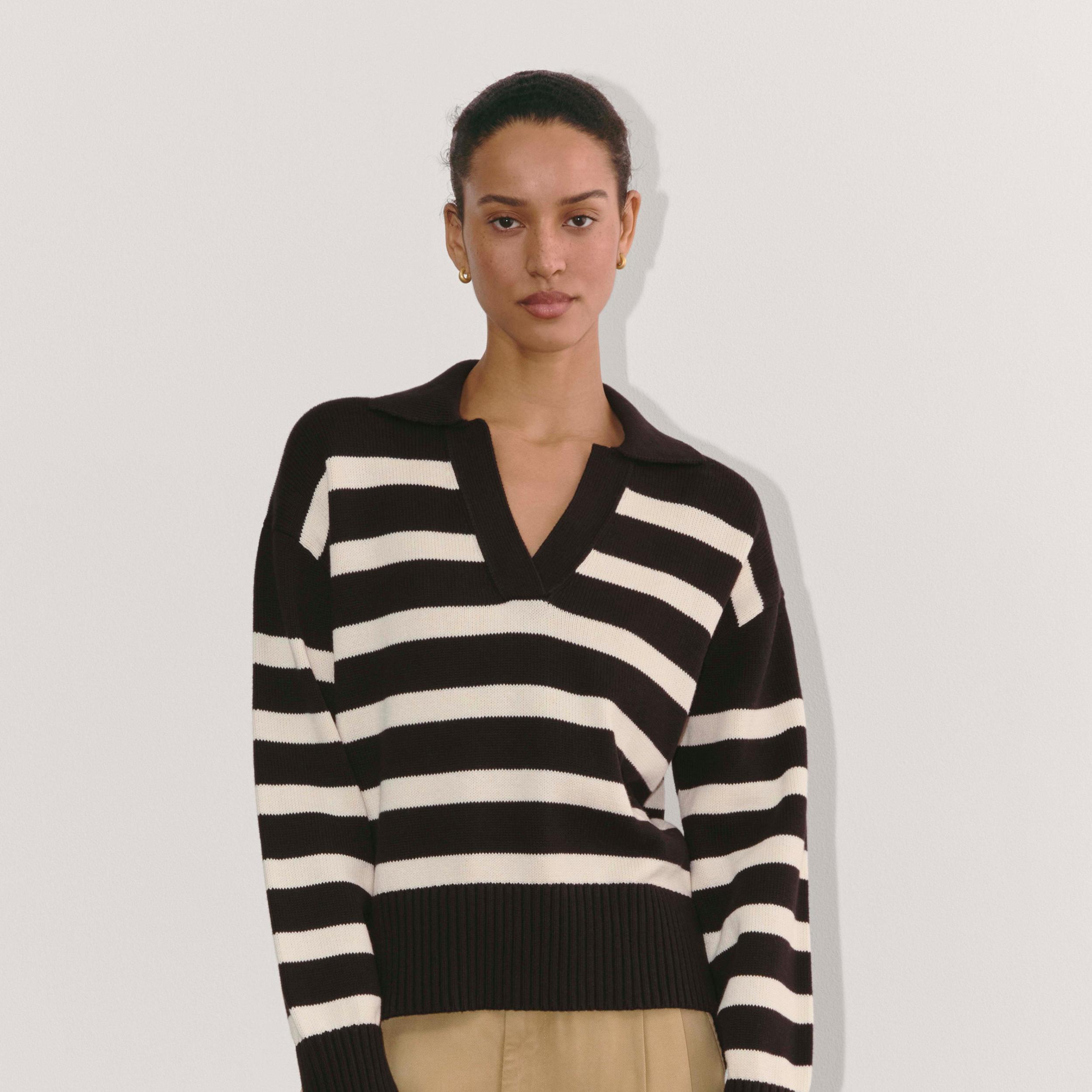 The Boxy Polo in Everyday Cotton Product Image
