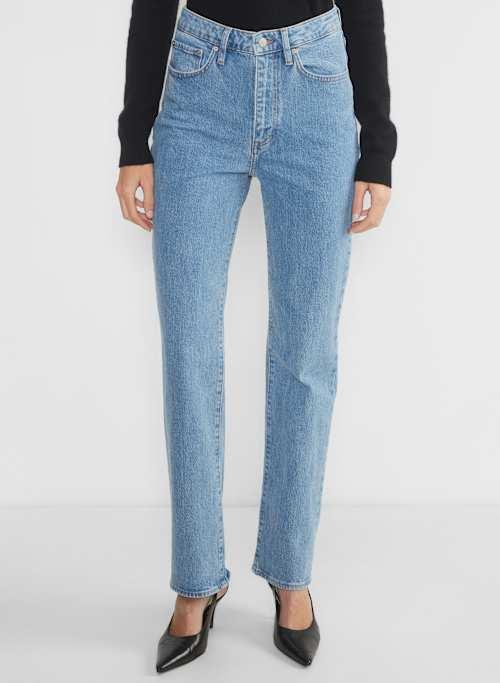 rowan super hi-rise straight jean Product Image