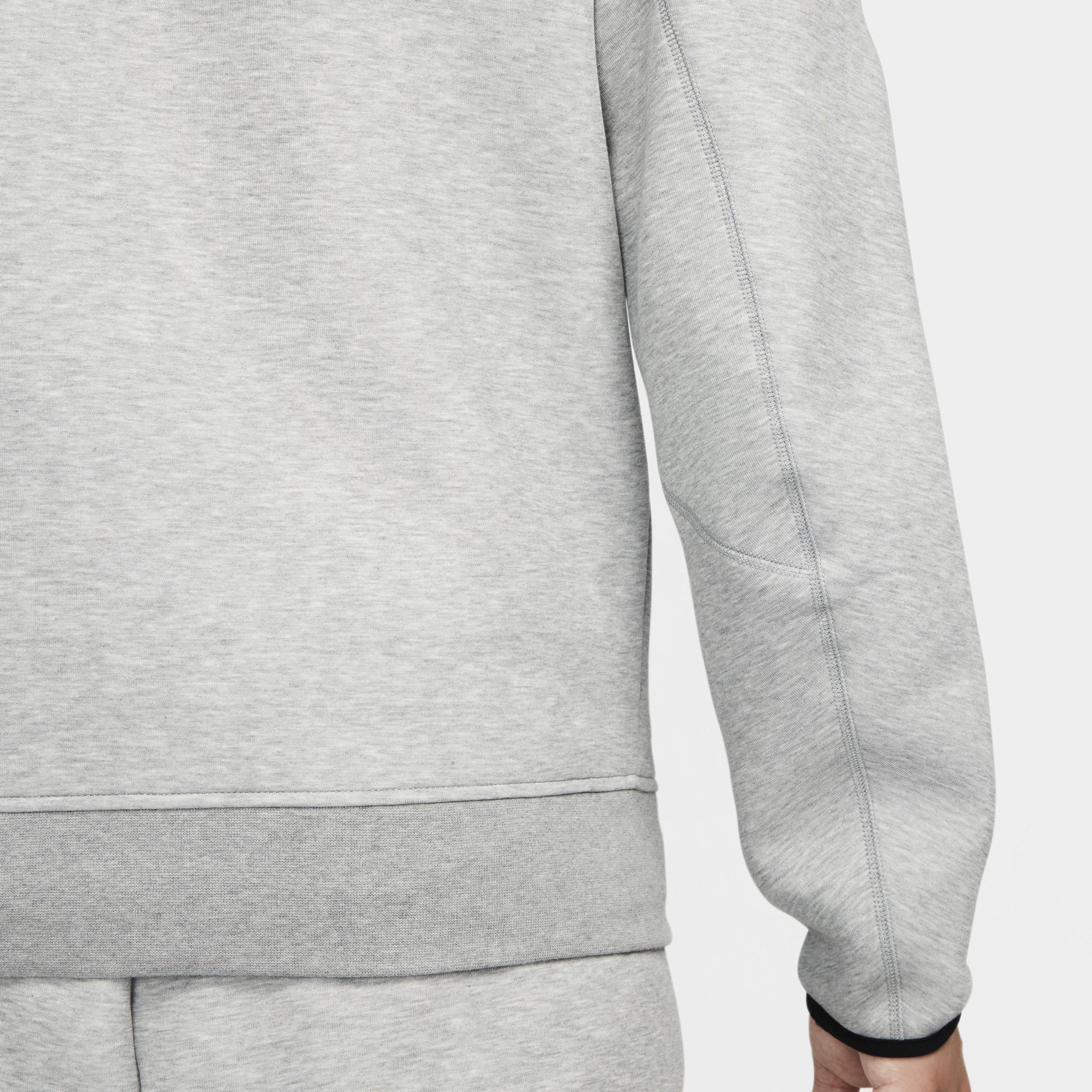 Nike Tech Fleece full zip hoodie in gray Product Image