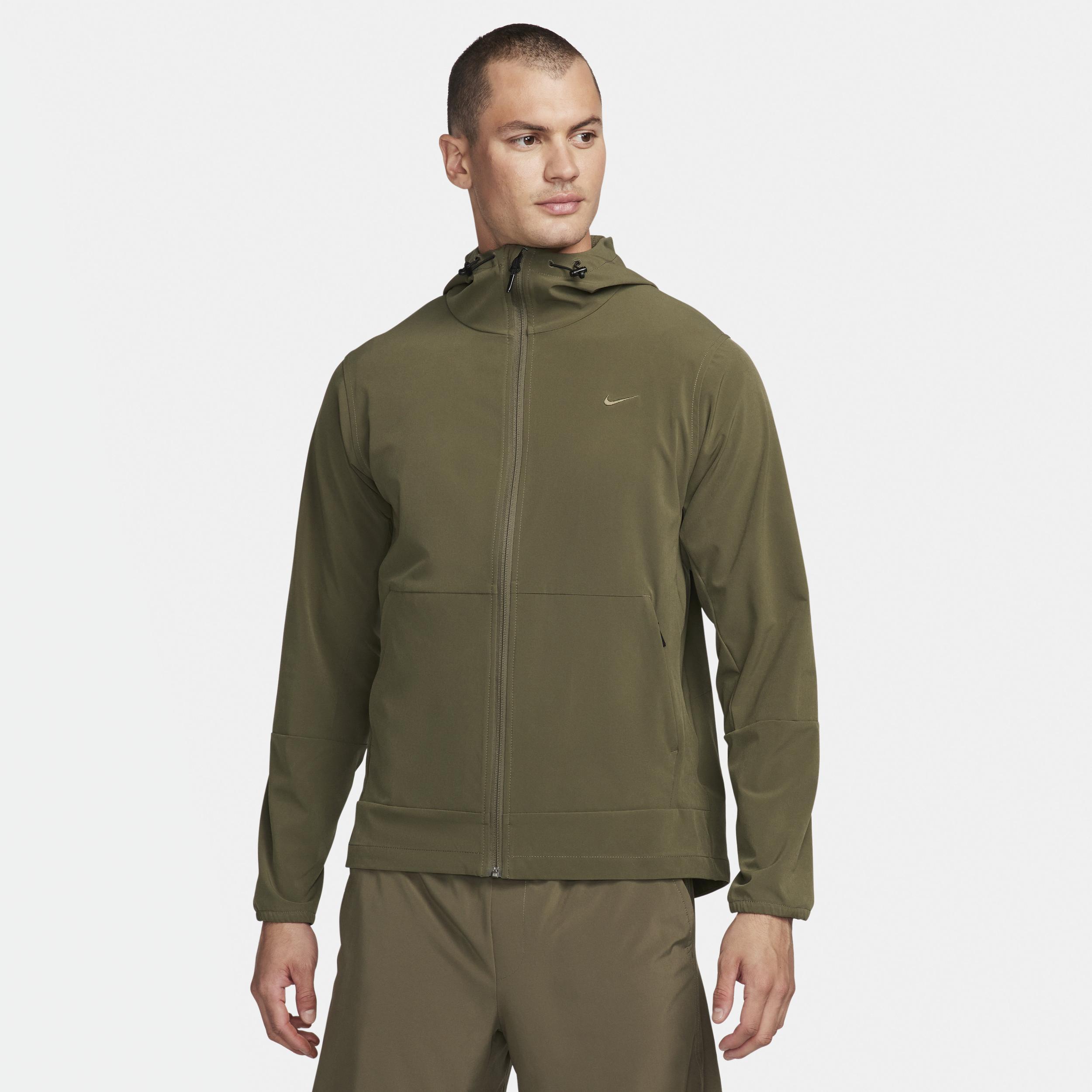 NIKE Repel Unlimited Dri-fit Hooded Jacket In Medium Olive/black Product Image