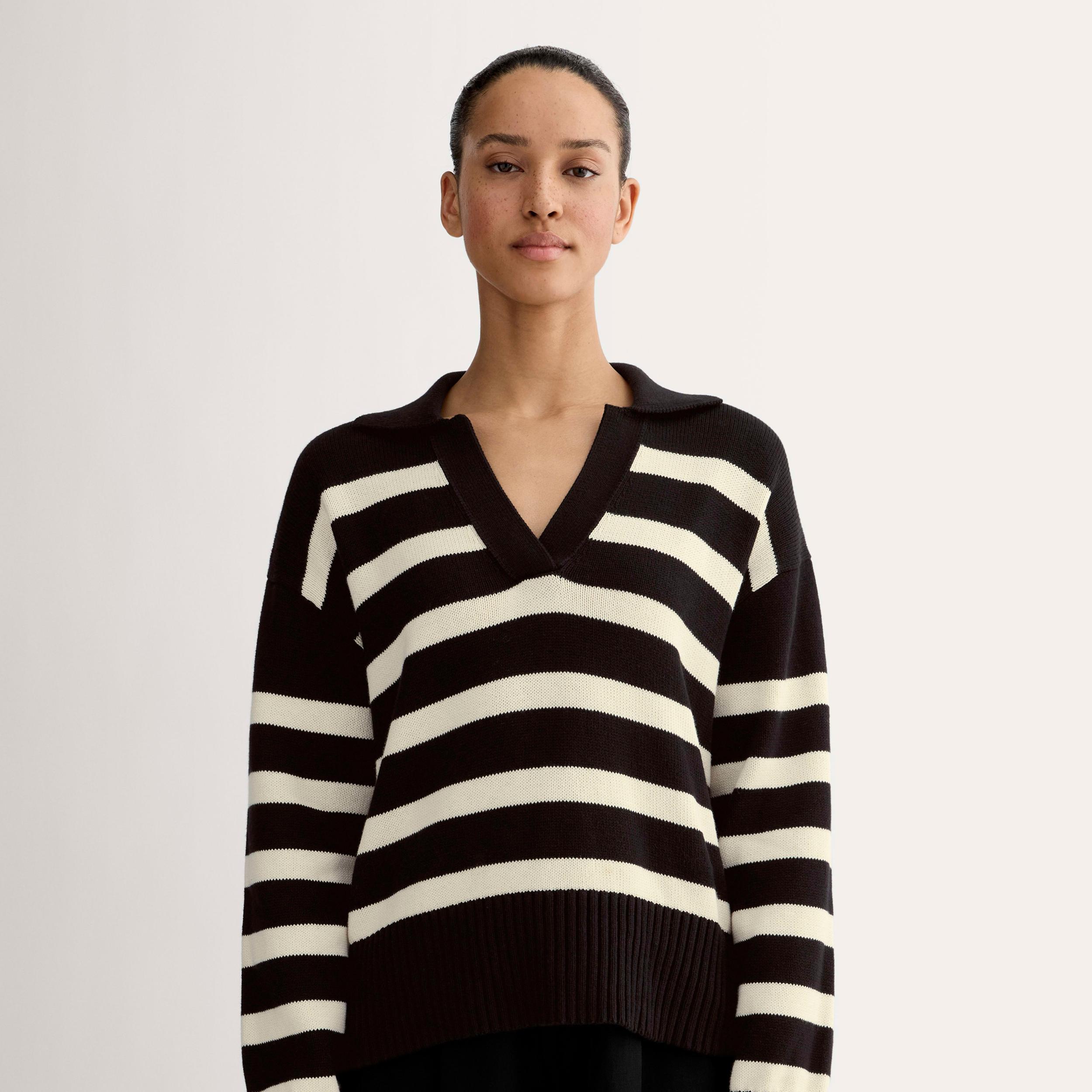 The Boxy Polo in Everyday Cotton Product Image