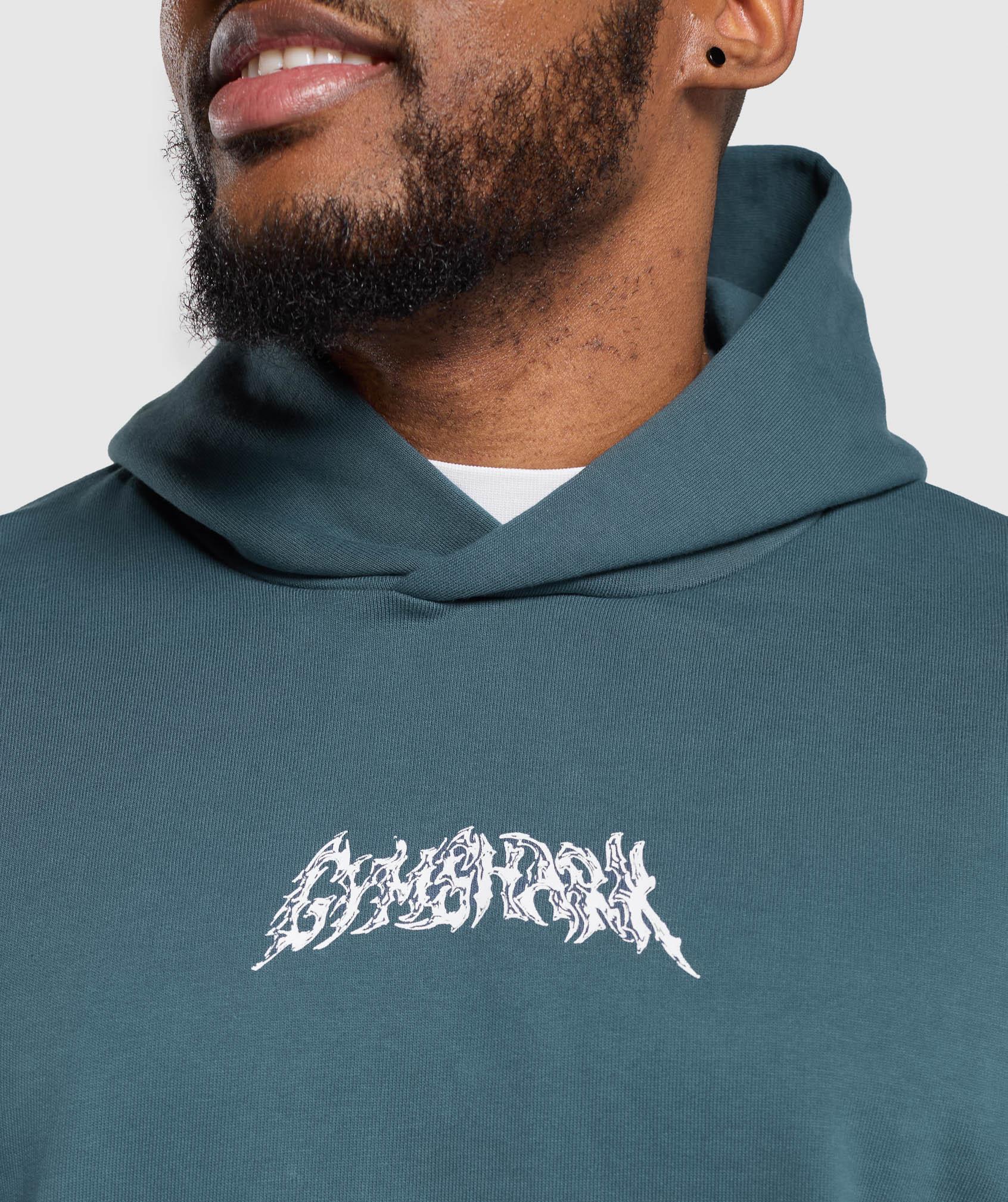 Metal Lifting Graphic Hoodie Product Image