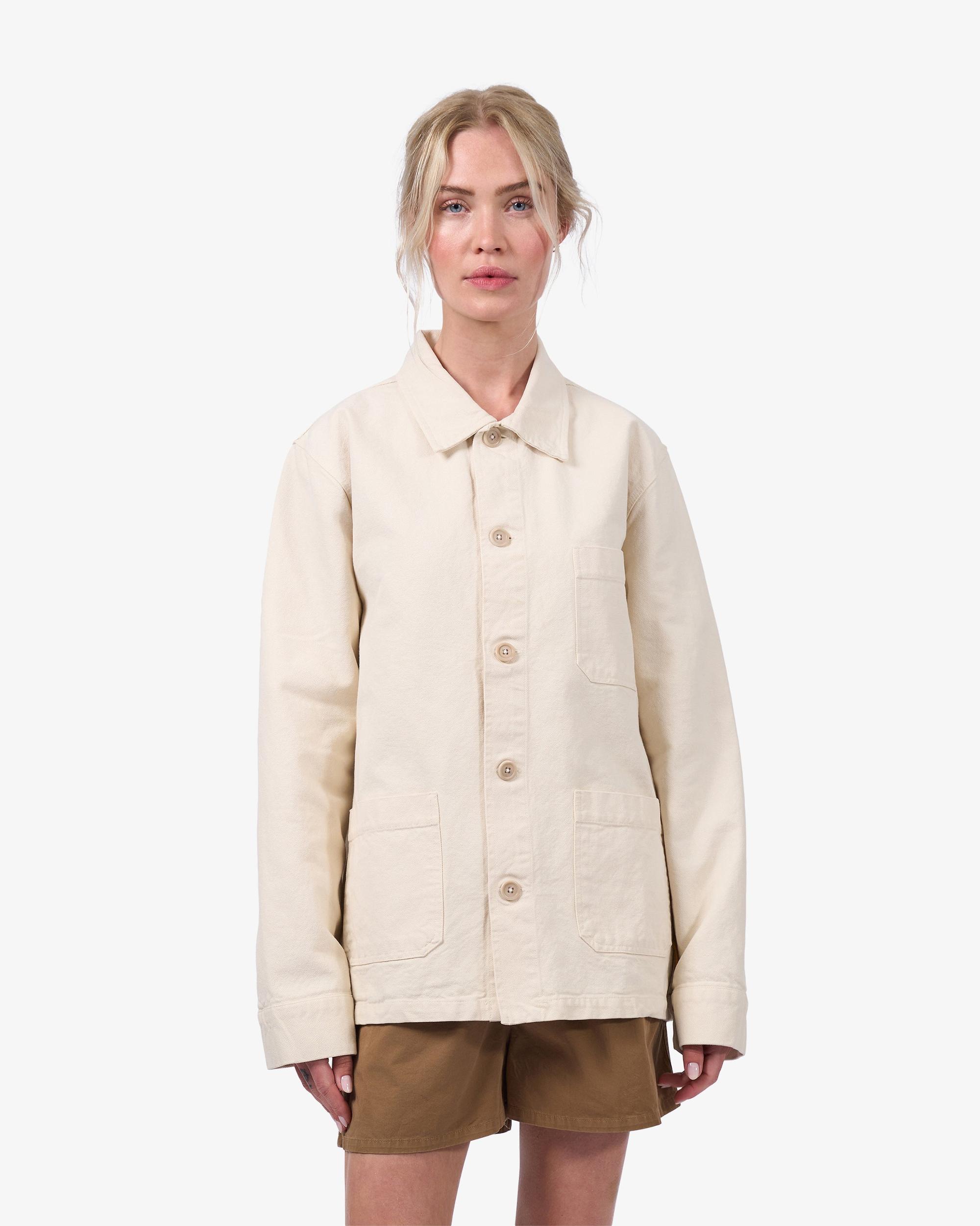 Organic Workwear Jacket - Seaside Blue Product Image