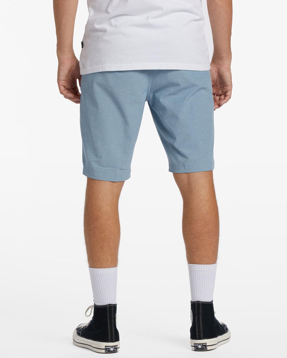 Crossfire 21" Hybrid Submersible Shorts - Dusty Blue Male Product Image