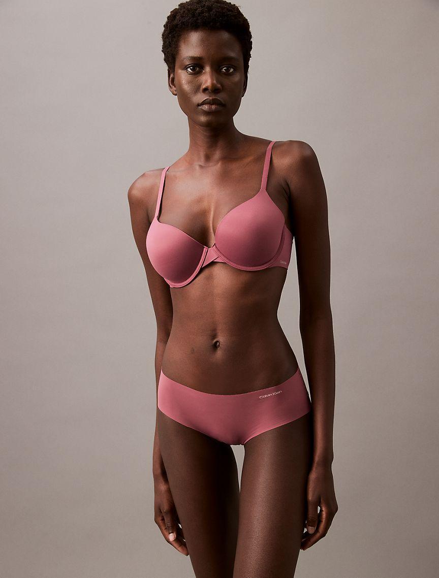 Calvin Klein Womens Perfectly Fit Lightly Lined Full Coverage Bra - Pink - 34A Product Image