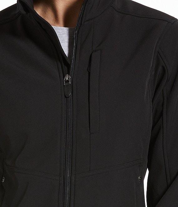Ariat REAL Shadow Print Long Sleeve Stand Collar Softshell Zip Front Jacket Product Image