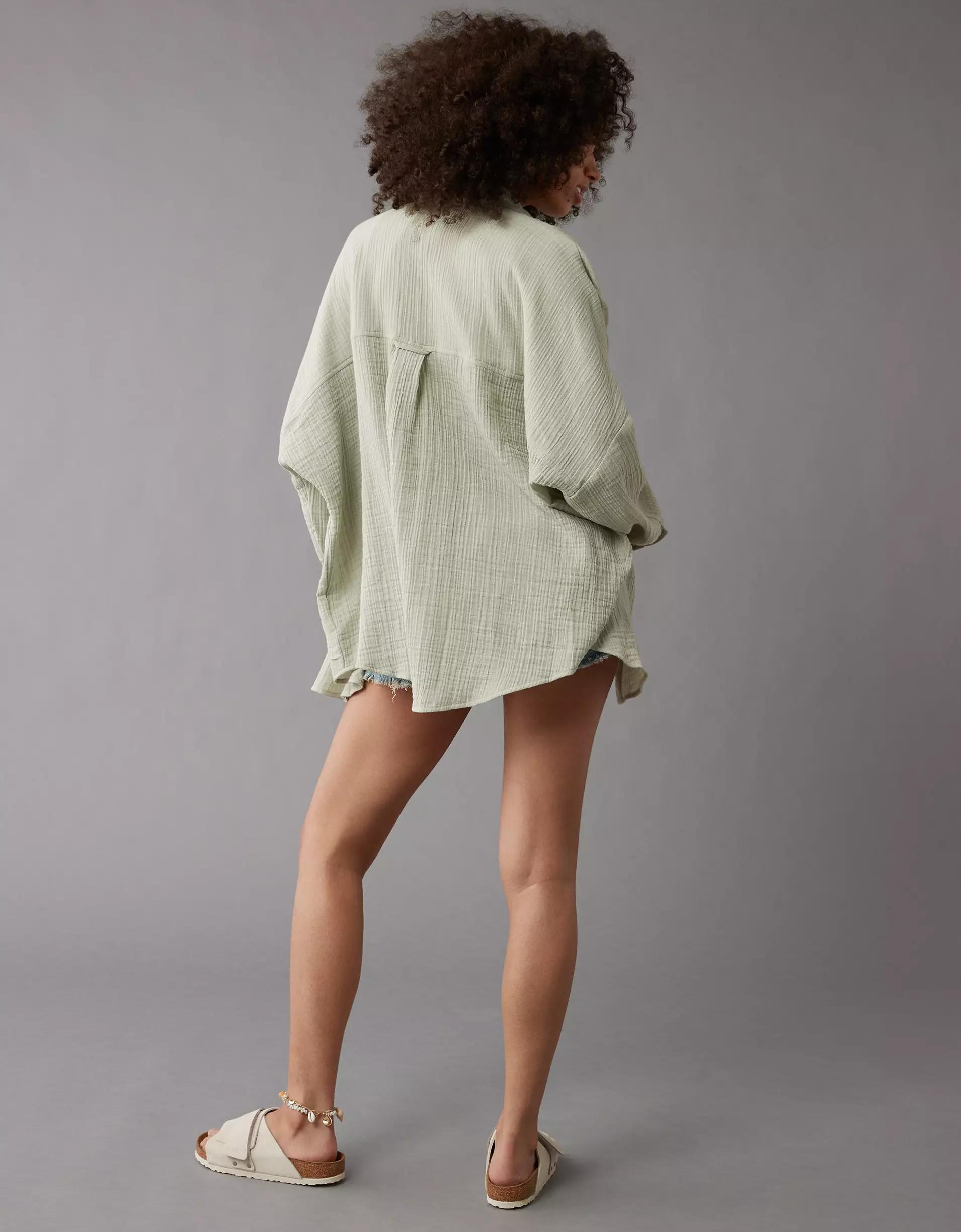 AE Go Big Oversized Shirt Product Image