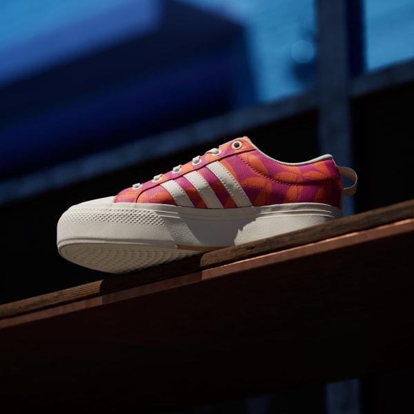 adidas Bravada 2.0 Platform Shoes Off White M 6.5 / W 7.5 Unisex Product Image