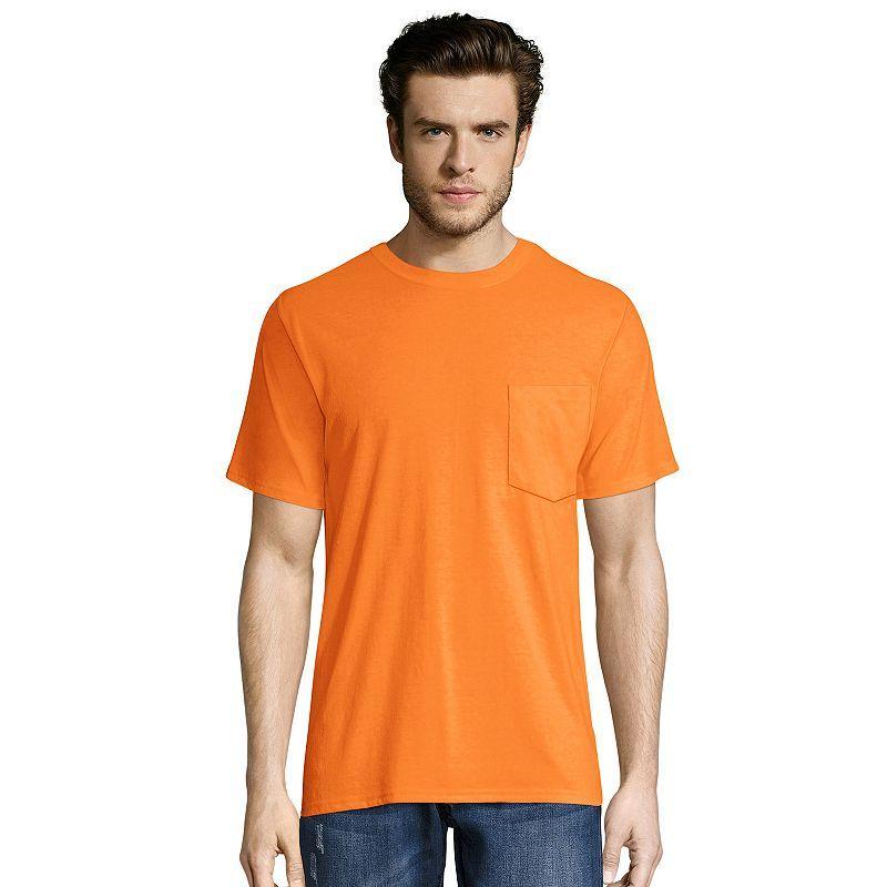 Mens Hanes Workwear 2-pack Pocket Tee Product Image