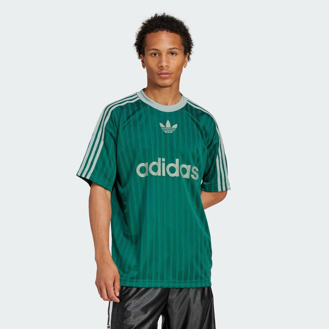 adidas Adicolor Tee Powder Yellow L Mens Product Image