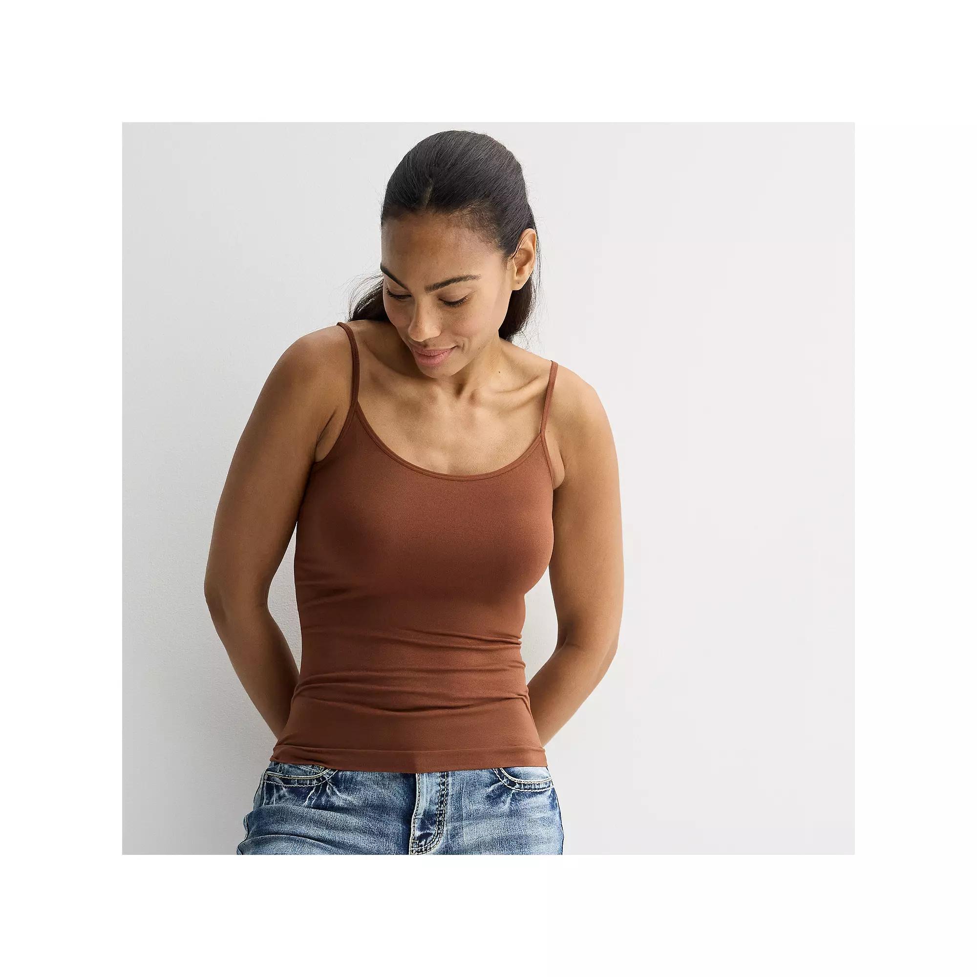 Women's Apt. 9® Seamless Camisole, Size: XS, Cappuccino Product Image