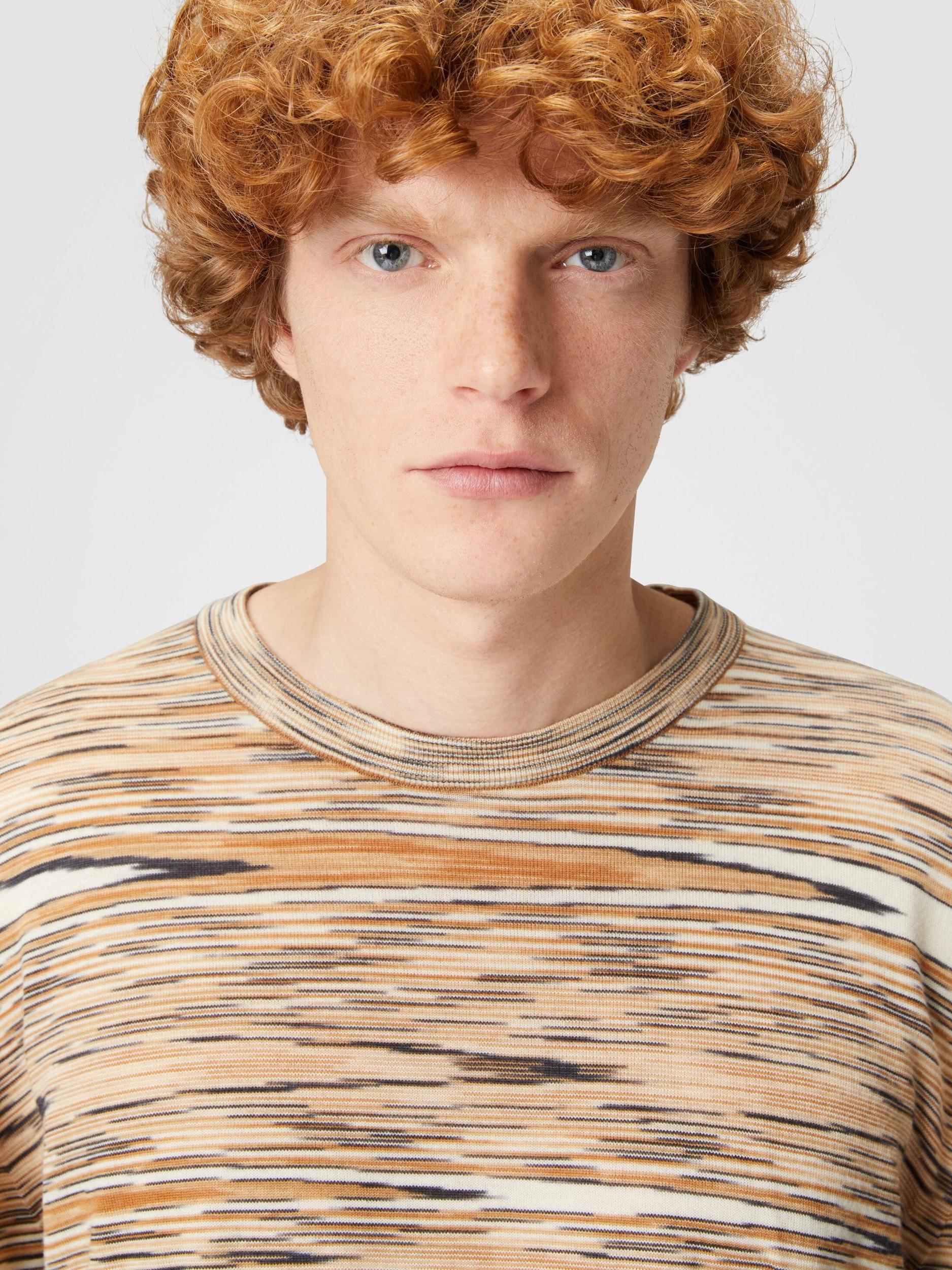 Slub crew-neck pullover Product Image