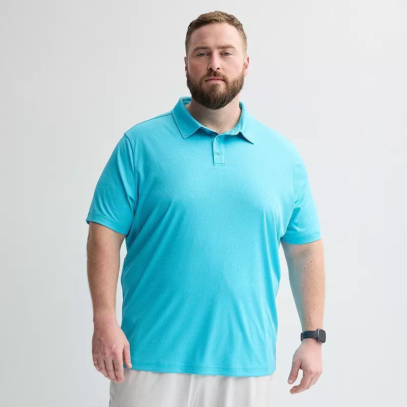 Big & Tall Tek Gear® Dry Tek Polo, Men's, Size: 4XB, Scotch Green Product Image