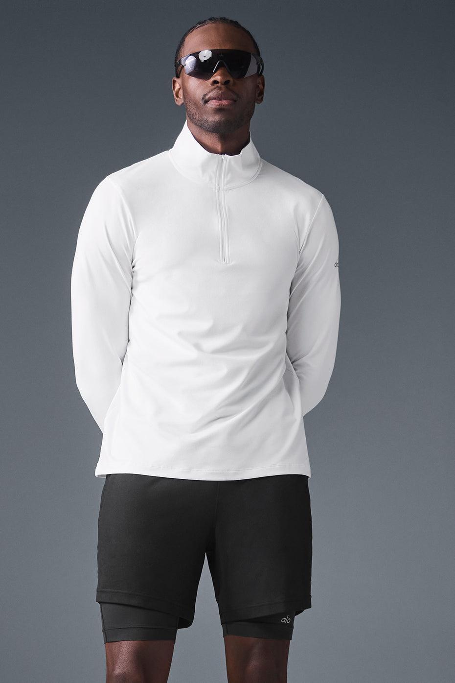 Alo Yoga | Conquer 1/4 Zip Reform Long Sleeve Sweatshirt Product Image