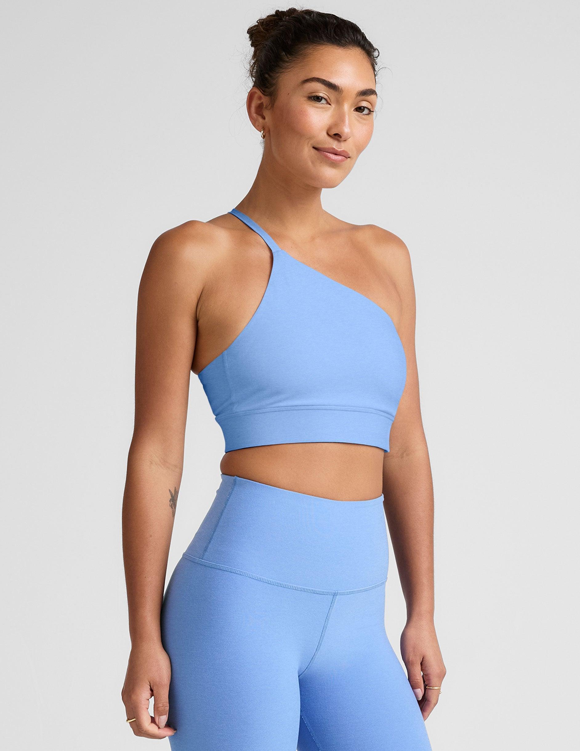Spacedye One Shoulder Long Line Bra Product Image