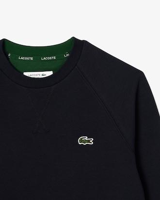 Women's Crew Neck Piqué Sweatshirt Product Image